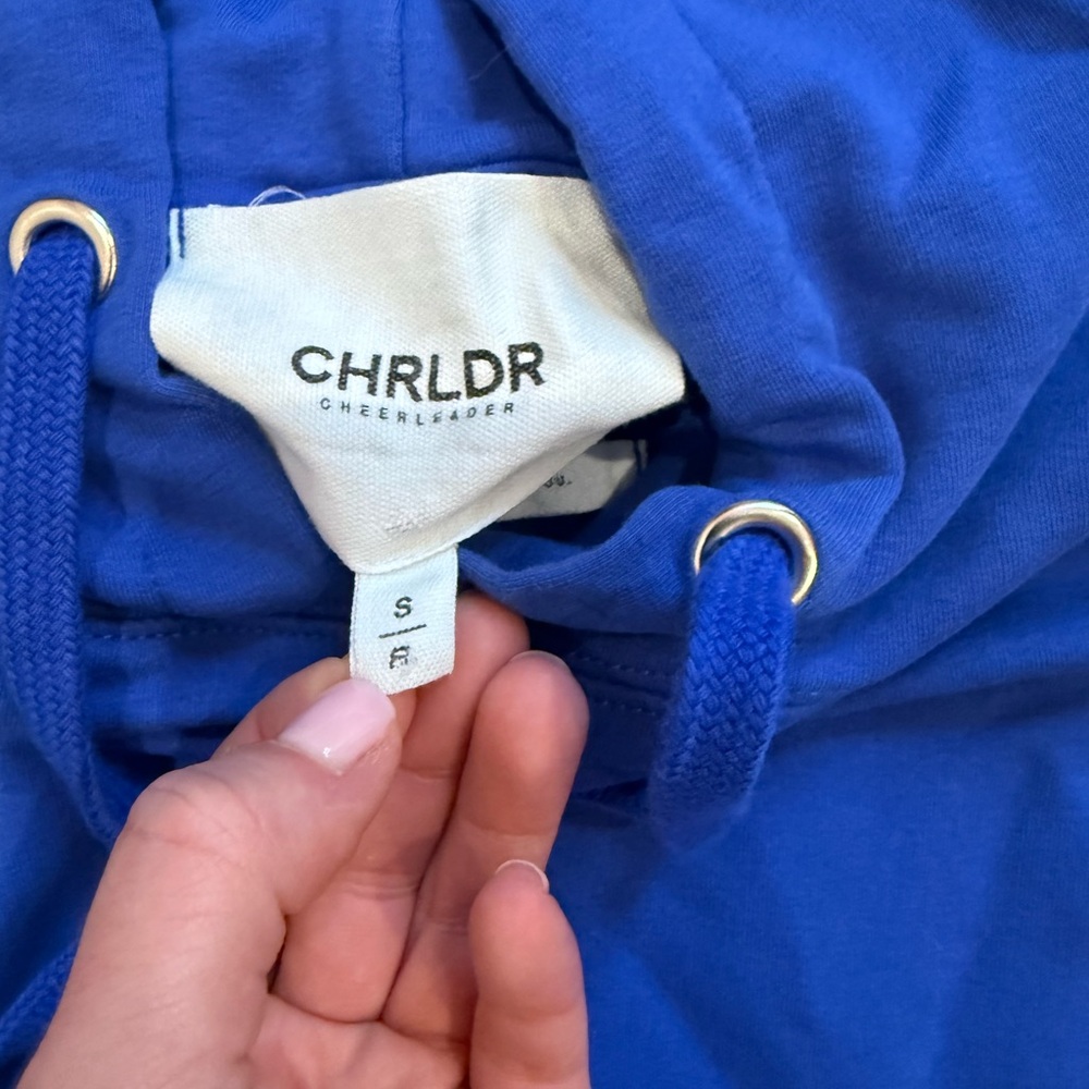 CHRLDR Blue Star Hoodie ⭐️ - Picture 4 of 5